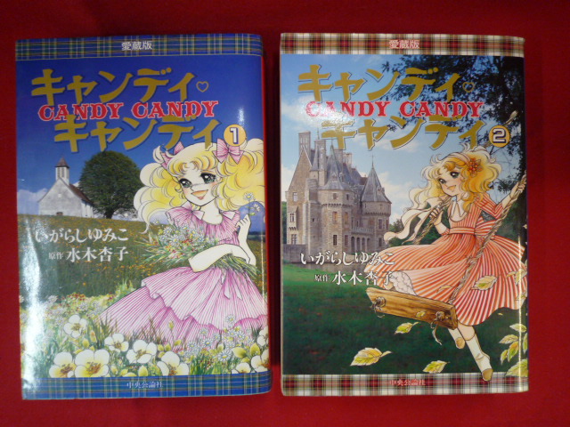 キャンディキャンディ 愛蔵版全2巻 ケース付 - 少女漫画